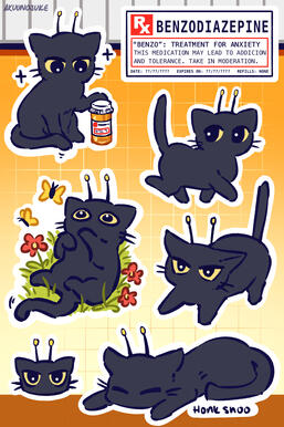 Benzo Sticker Sheet